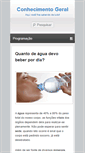 Mobile Screenshot of conhecimentogeral.com